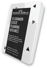 Picture of ebook 15 common estate planning mistakes